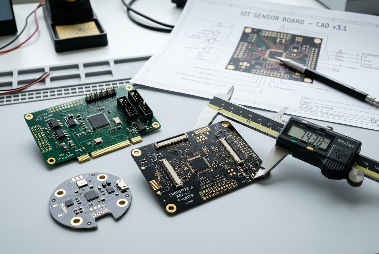 Custom PCB Prototype Manufacturing Bangalore