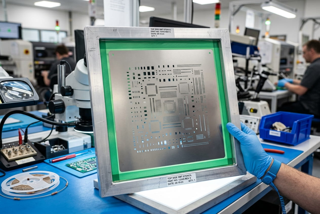 Stainless Steel PCB Stencil Bangalore