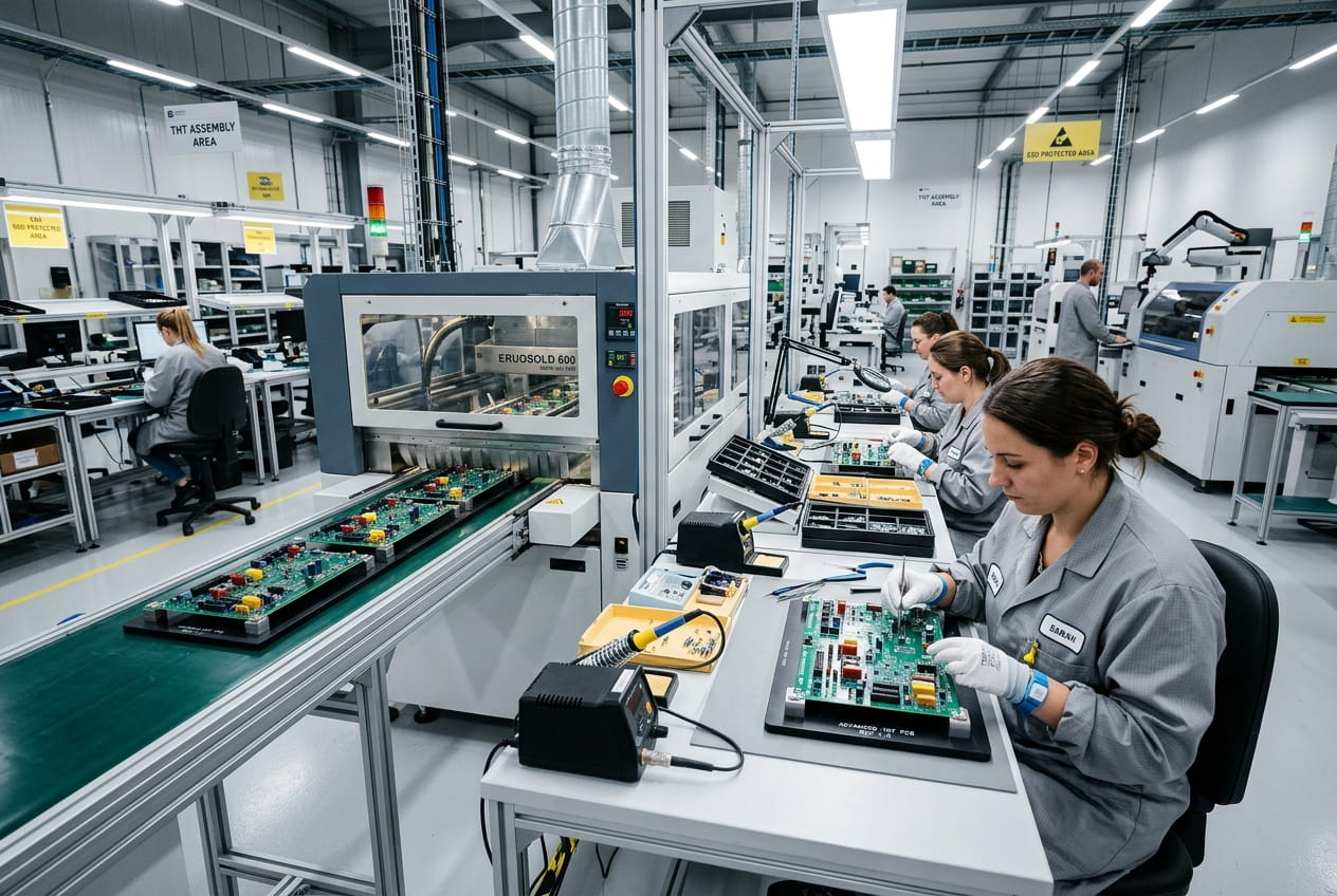 THT and Electronics Assembly Services Bangalore